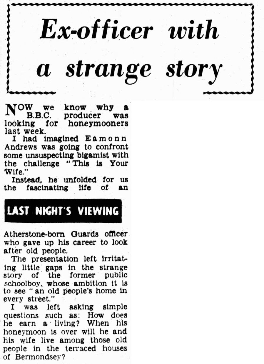 The Birmingham Mail article: Richard Carr-Gomm This Is Your Life
