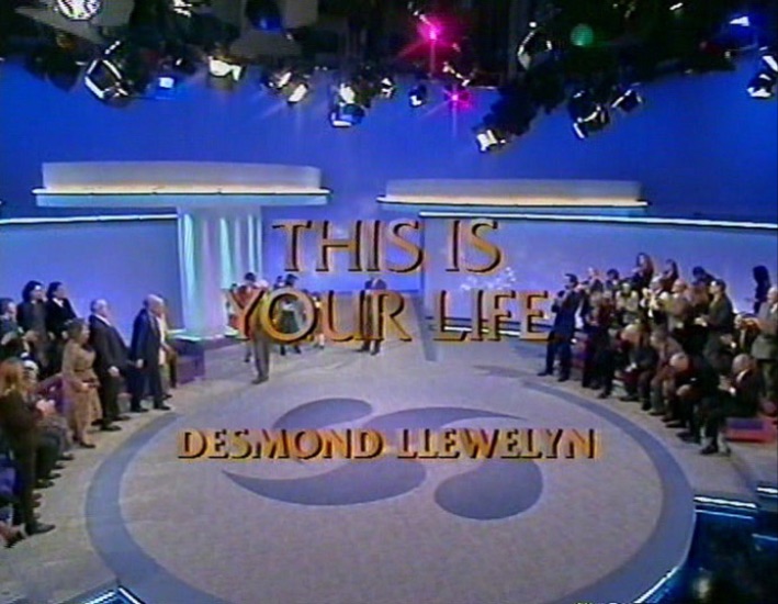 Desmond Llewelyn This Is Your Life