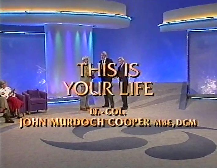 Johnny Cooper This Is Your Life