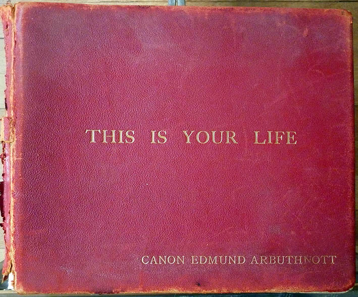 Edmund Arbuthnott This Is Your Life Big Red Book
