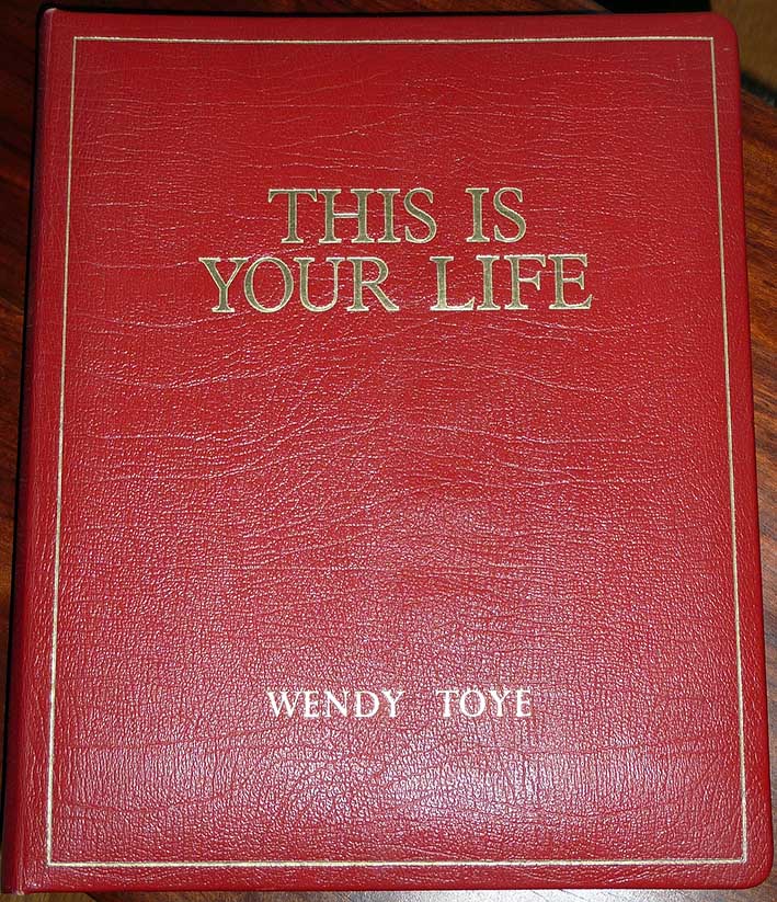 Wendy Toye This Is Your Life book